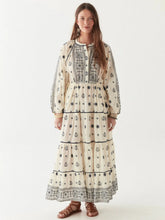 Carica l'immagine nel visualizzatore di Gallery, ABITO CAROLINE - OFF WHITE