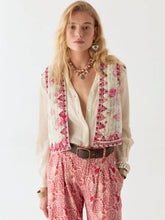 Carica l'immagine nel visualizzatore di Gallery, GILET RAMONA - CANDY ROSES