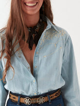 Carica l'immagine nel visualizzatore di Gallery, CAMICIA AUSTIN - MUSTAG BLUE