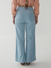 Carica l'immagine nel visualizzatore di Gallery, PANTALONI INDIRA WESTERN BLUE