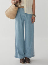 Carica l'immagine nel visualizzatore di Gallery, PANTALONI INDIRA WESTERN BLUE