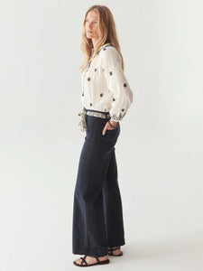 Blusa Sybille - Blue Lagoon