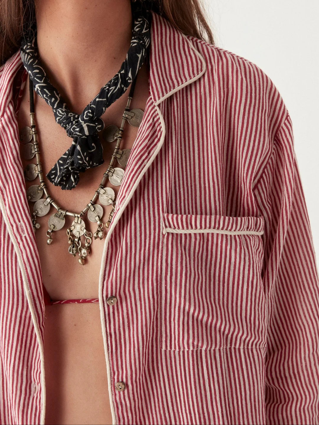 CAMICIA DODO - ROUGE
