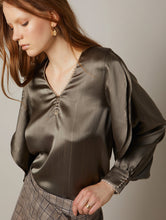 Carica l&#39;immagine nel visualizzatore di Gallery, CAMICIA SATIN
