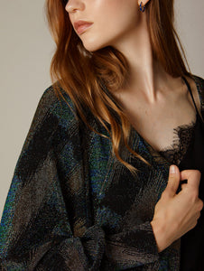 CARDIGAN LUREX