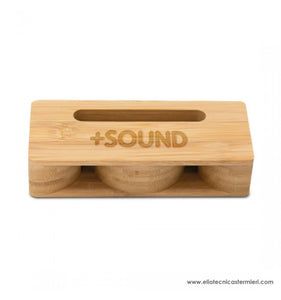 +SOUND AMPLIFICATORE SMARTPHONE IN LEGNO