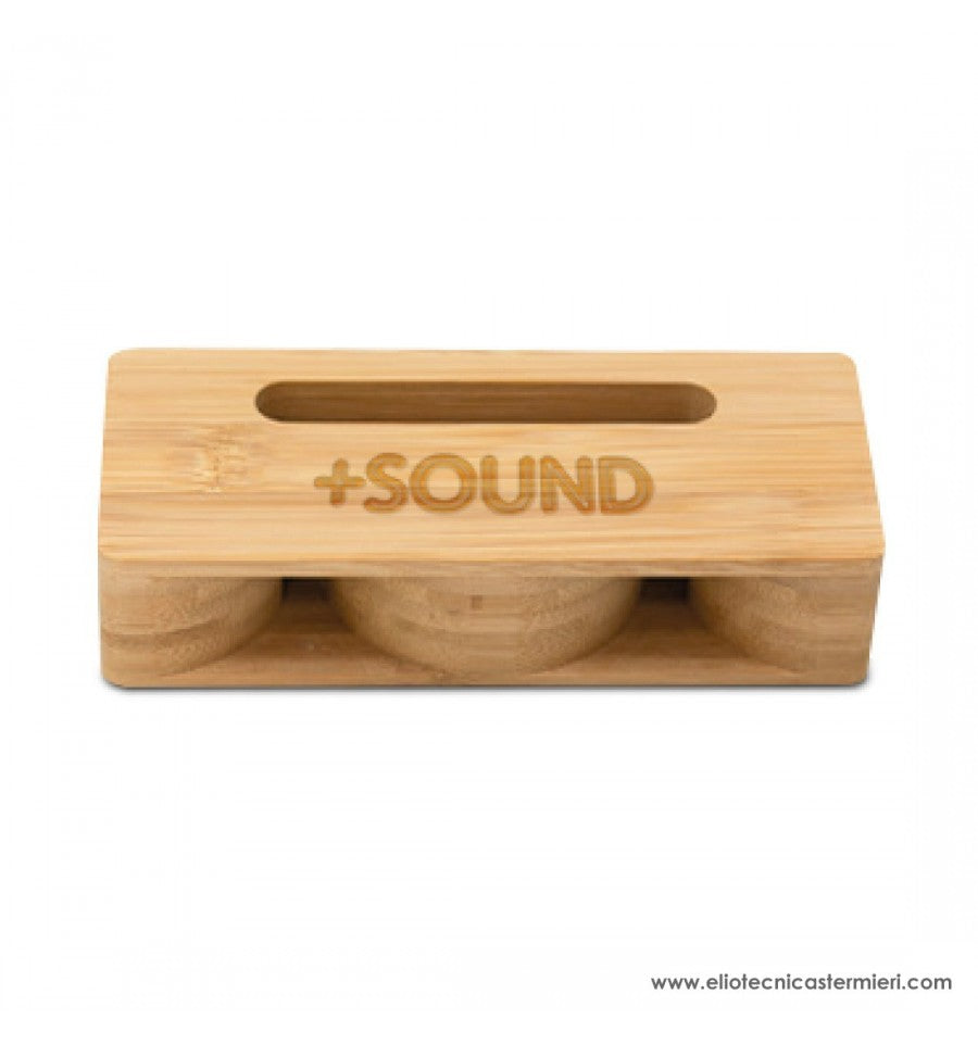 +SOUND AMPLIFICATORE SMARTPHONE IN LEGNO